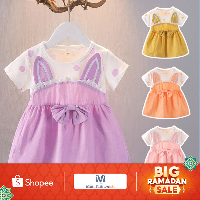 dress anak perempuan baju anak perempuan 1 tahun baju bayi perempuan dress bayi  gaun anak perempuan