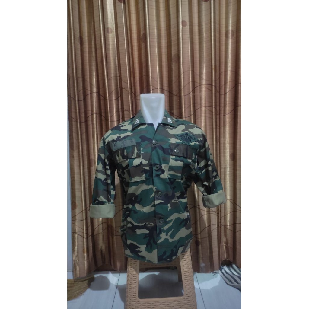 Kemeja UDT camo army m-65 Original