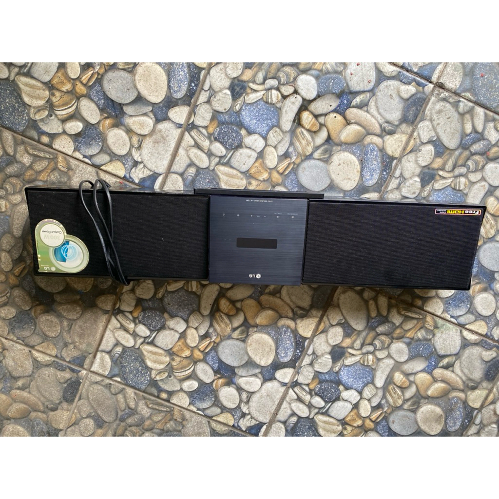 SOUND BAR LG DVD PLAYER DVD SOUND BAR HL T35 ORIGINAL HOME THEATER LG