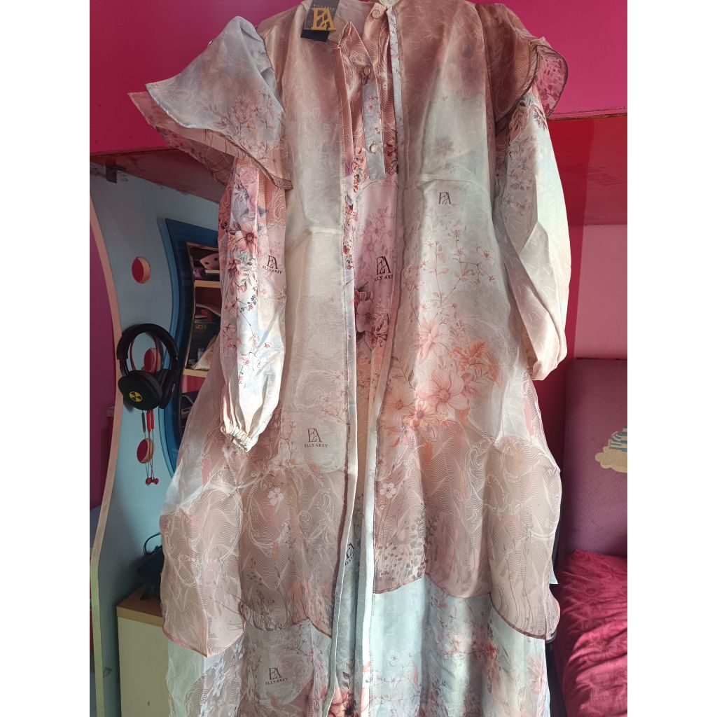 Gamis Elly arsy Slavina Newtag Ori(restock)