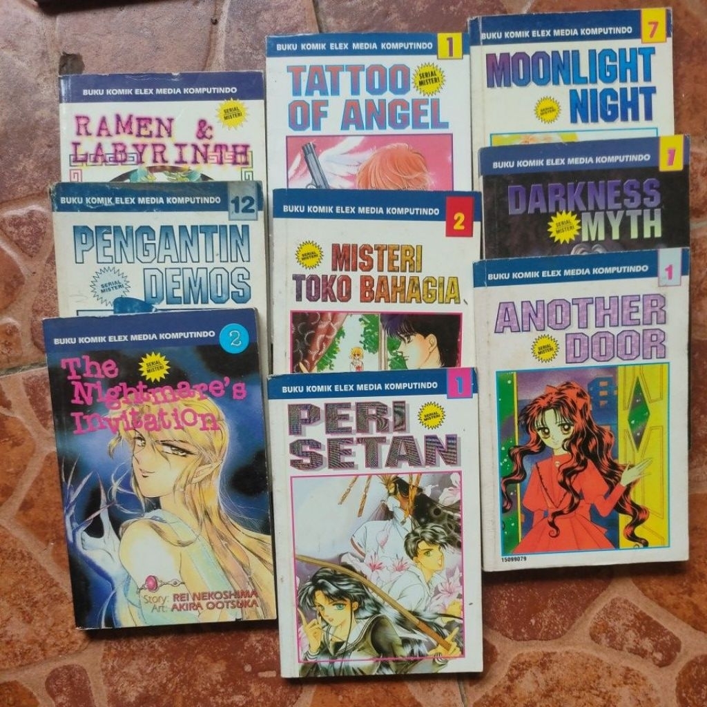 KOMIK ELEX MEDIA SERIAL MISTERI VARIASI BEBERAPA JUDUL