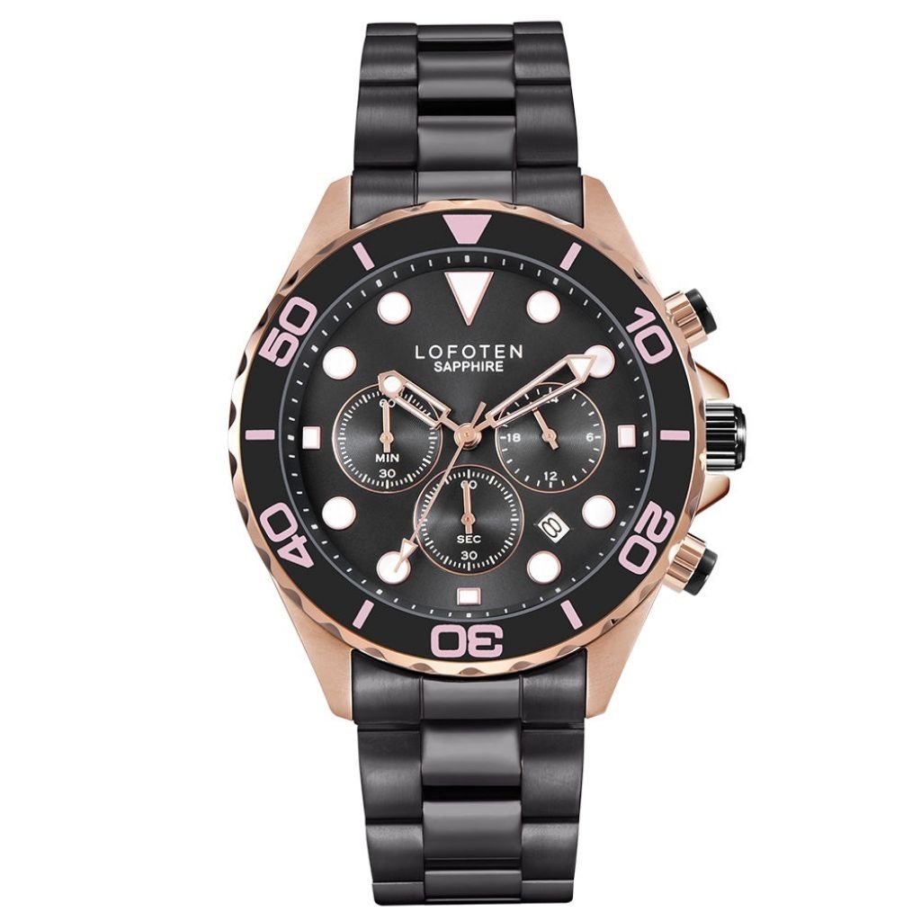 LF 6521 MC Lofoten Jam Tangan Pria Chronograph Stainless Stell