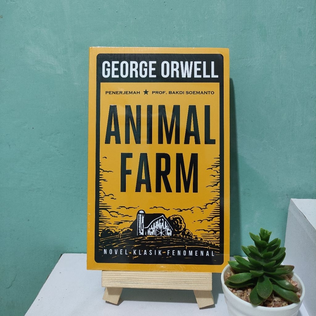 Buku Novel Animal Farm - George Orwell | Original Preloved