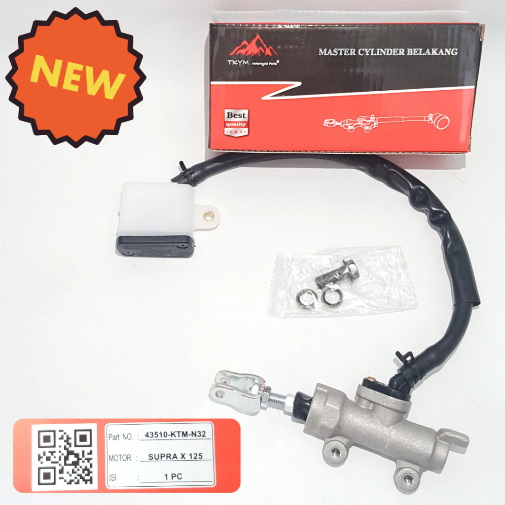 Master Cylinder Belakang (Suntikan) Honda Supra X-125 Takayama [43510-KTM-N32]