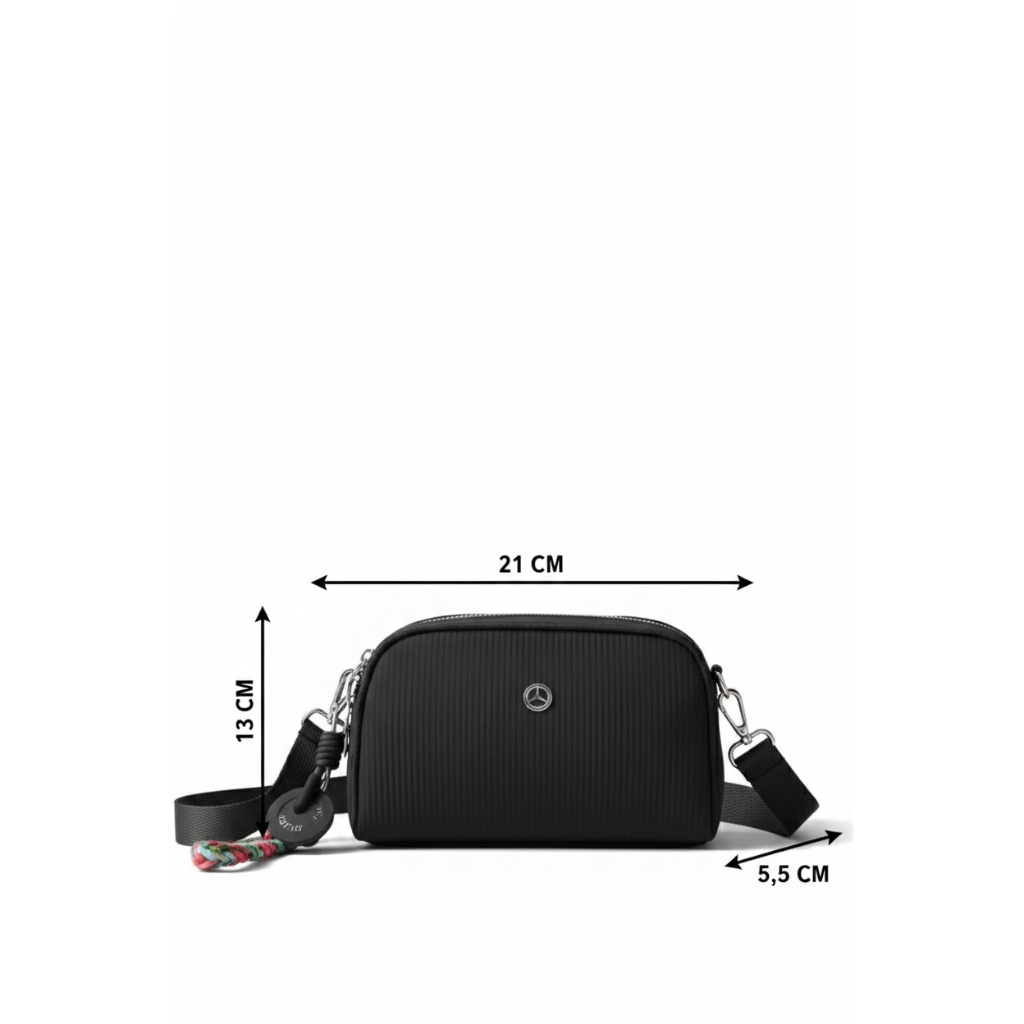 [AUDREY] SIGHMON - Tas Selempang Wanita Dompet FREE GANTUNGAN Crossbody Bag