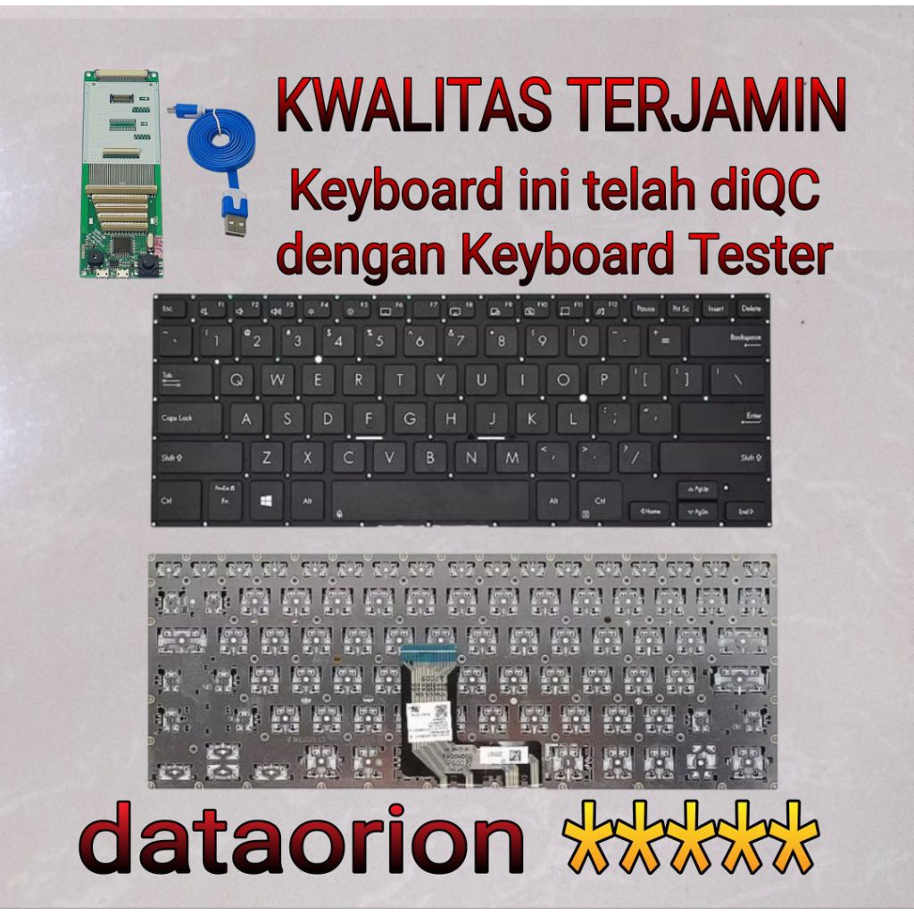 KEYBOARD EXPERTBOOK B1 B1400 B1400C B1400CB B1400CBA B1400CEAE L1400 L1400CD L1400CDA BLACK - SERIES