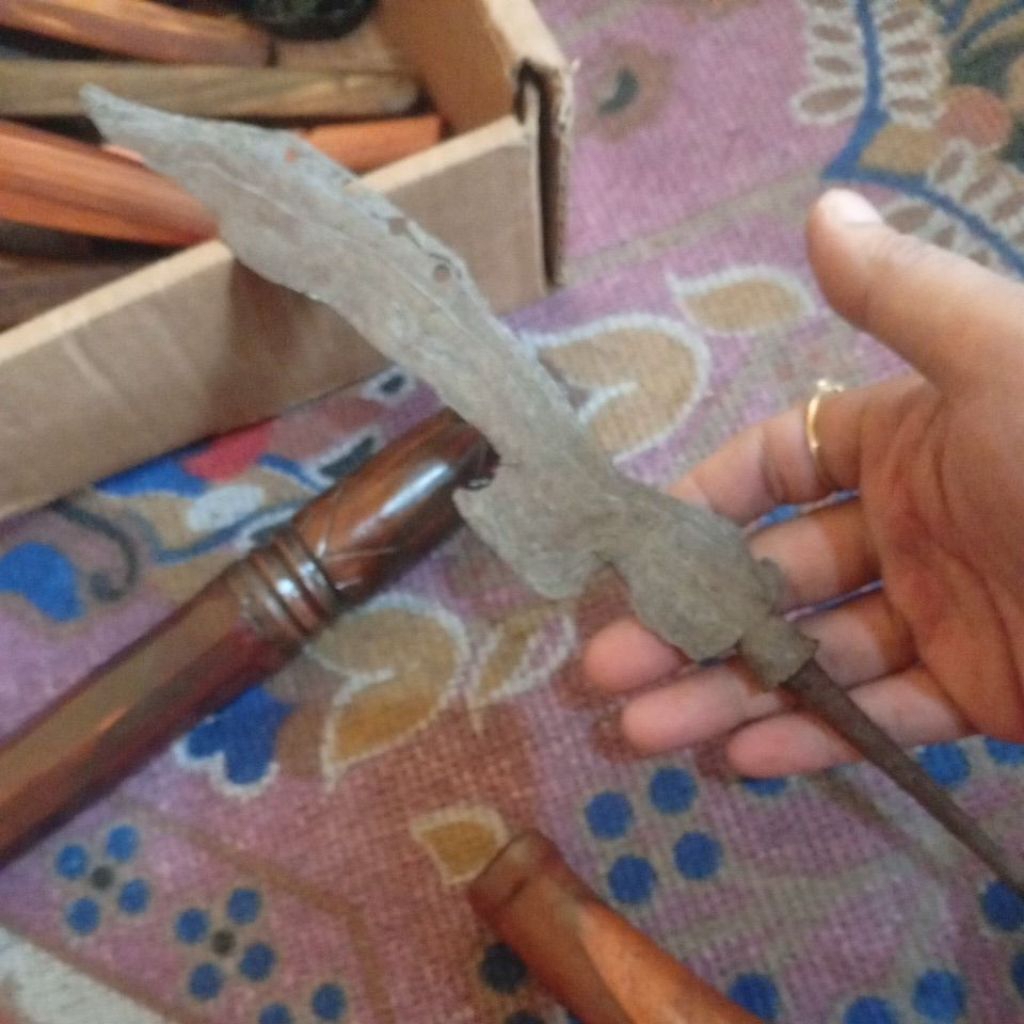 Kujang Kuno Sepuh Lokasian Bilahan