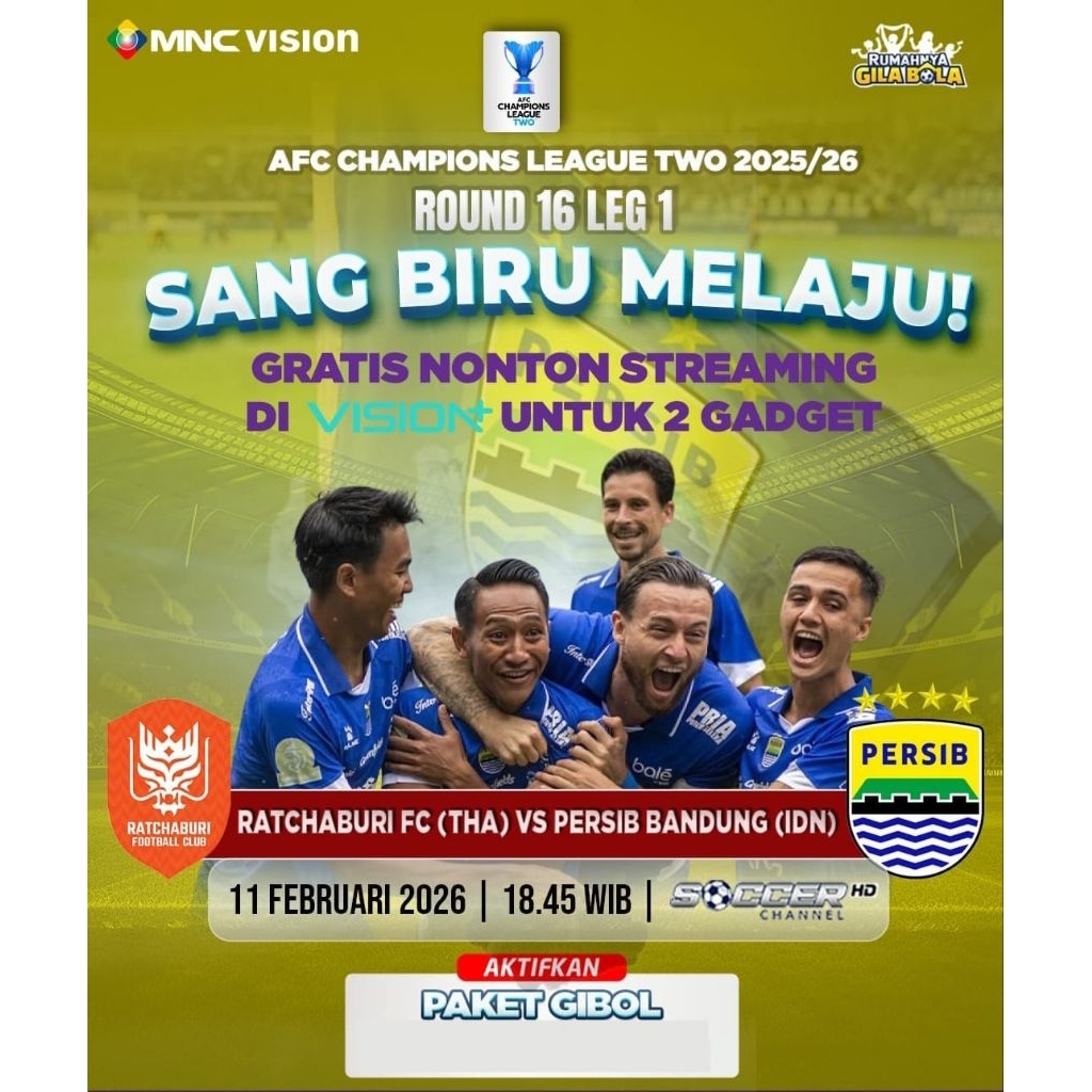 Voucher Paket Add On Jawara MNC Vision Gibol 30 Hari