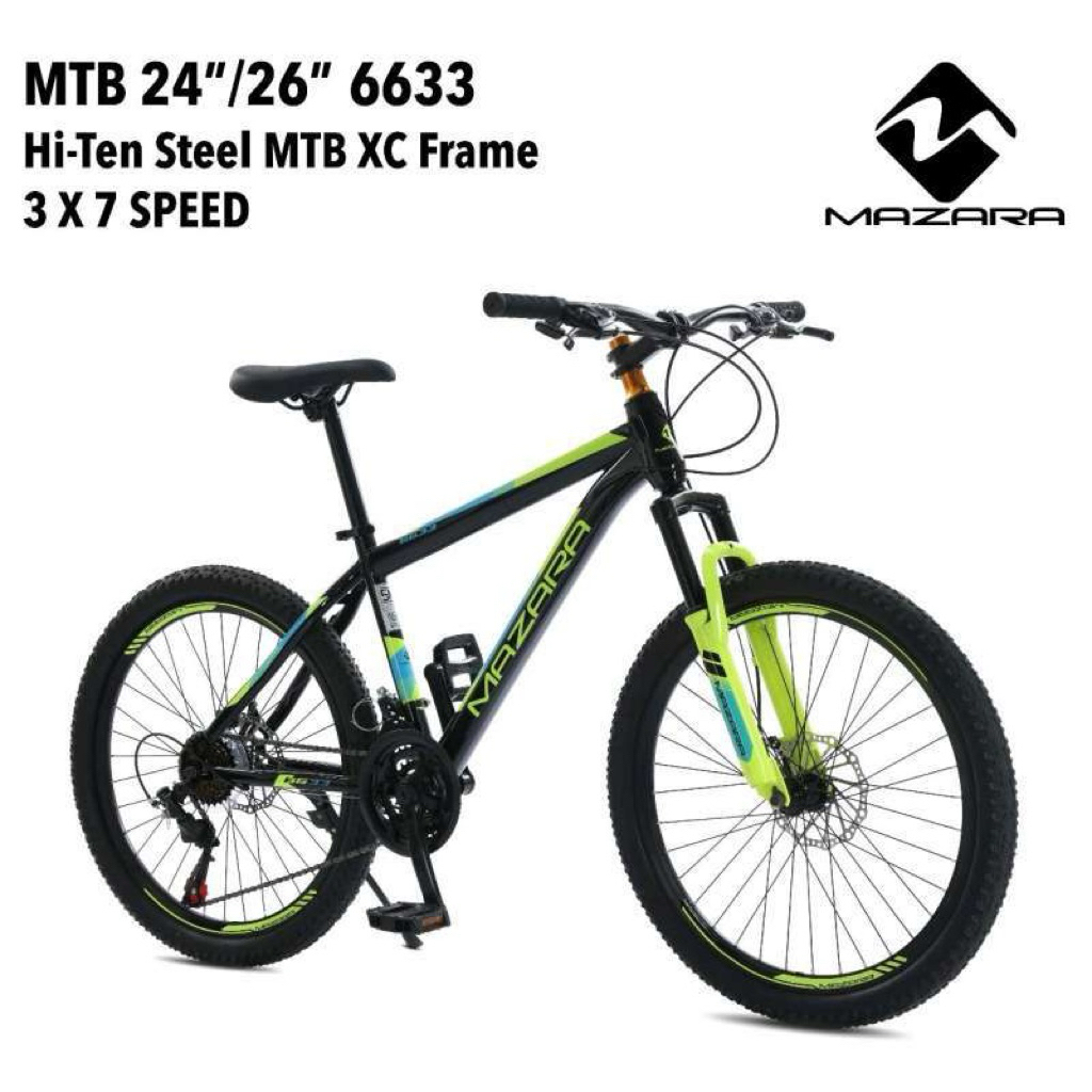 SEPEDA MTB MEREK MAZARA UKURAN 26"