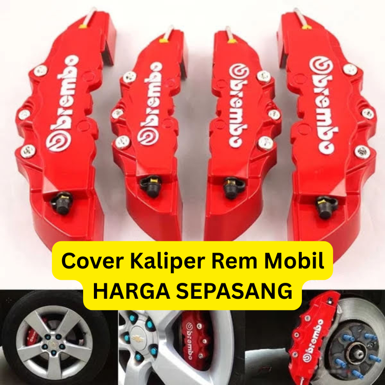 Cover Rem Brembo Depan Belakang Universal Untuk Semua Mobil