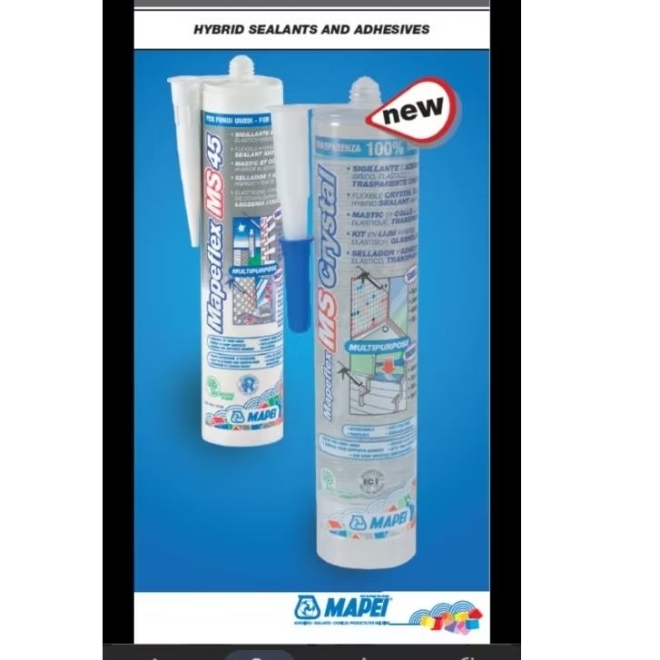 Mapei Mapeflex MS 45 (Crystal) 300ml bottle