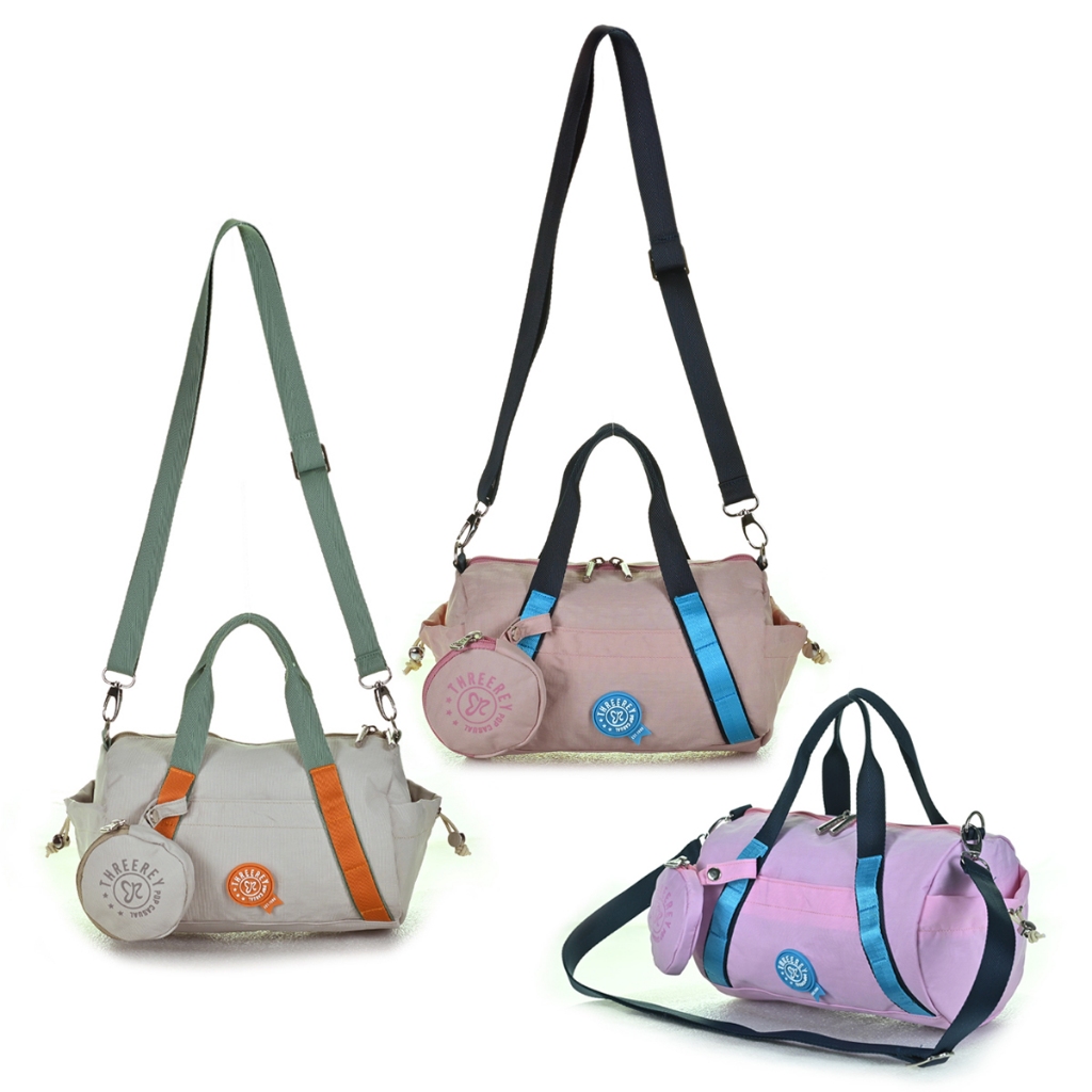 Threerey Duffle Sling Bag mini, peanut bag / Tas Casual Olah Raga Fitness Travelling AVELINE TM10002