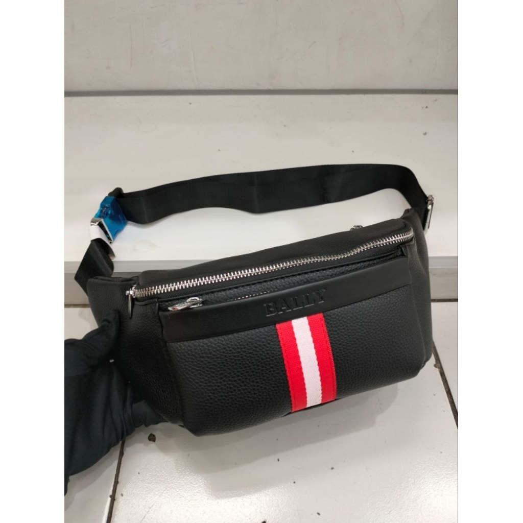 Waistbag pria bumbag bally bly1537 tas pinggang belt bag