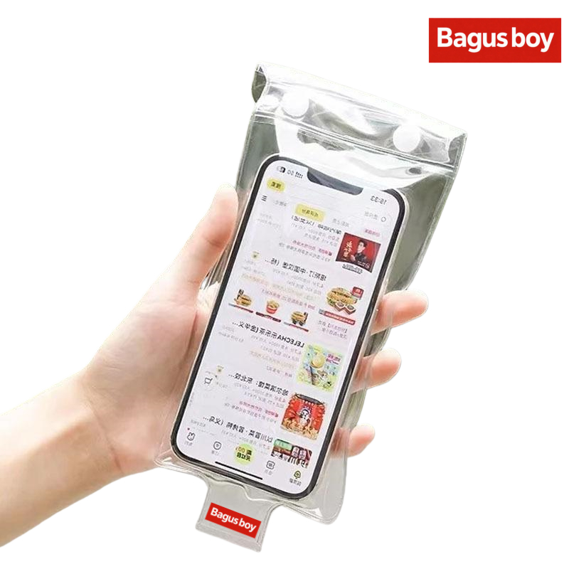 Bagus boy Aman Anti Air Phone Holder Tas Motor Holder Tas Gantung Untuk Motor Anti Air/Hp Waterproof