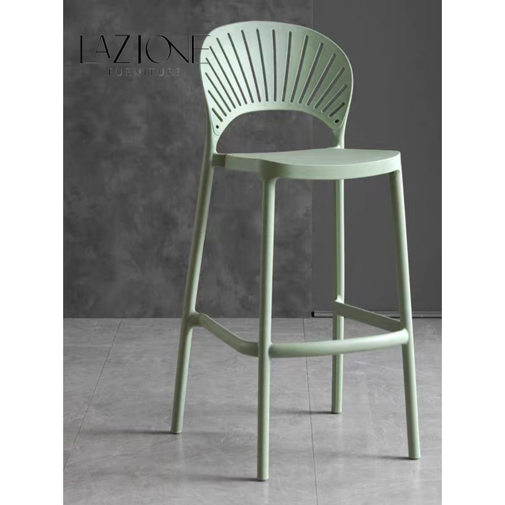 Kursi Bar Plastik Kursi Cafe Kursi Tinggi Kursi Kursi Teras Kursi Outdoor Kursi Mini Bar CPC22J006
