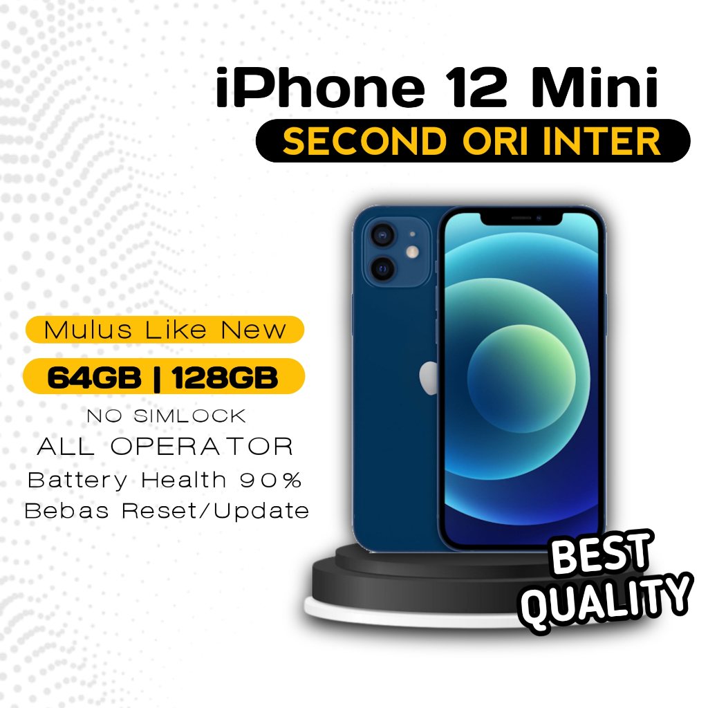 IP 12 MINI 25612864GB SECOND FULLSETMULUS