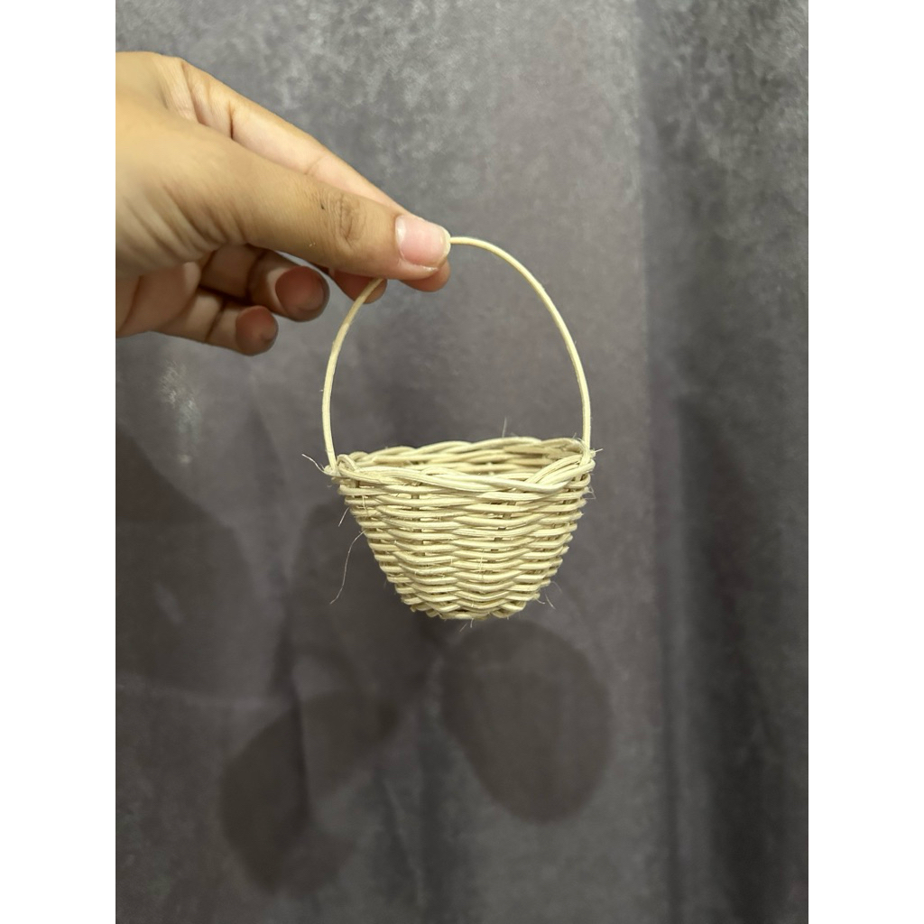 keranjang rotan mini anyaman|keranjang rotan sovenir murah|keranjang telur