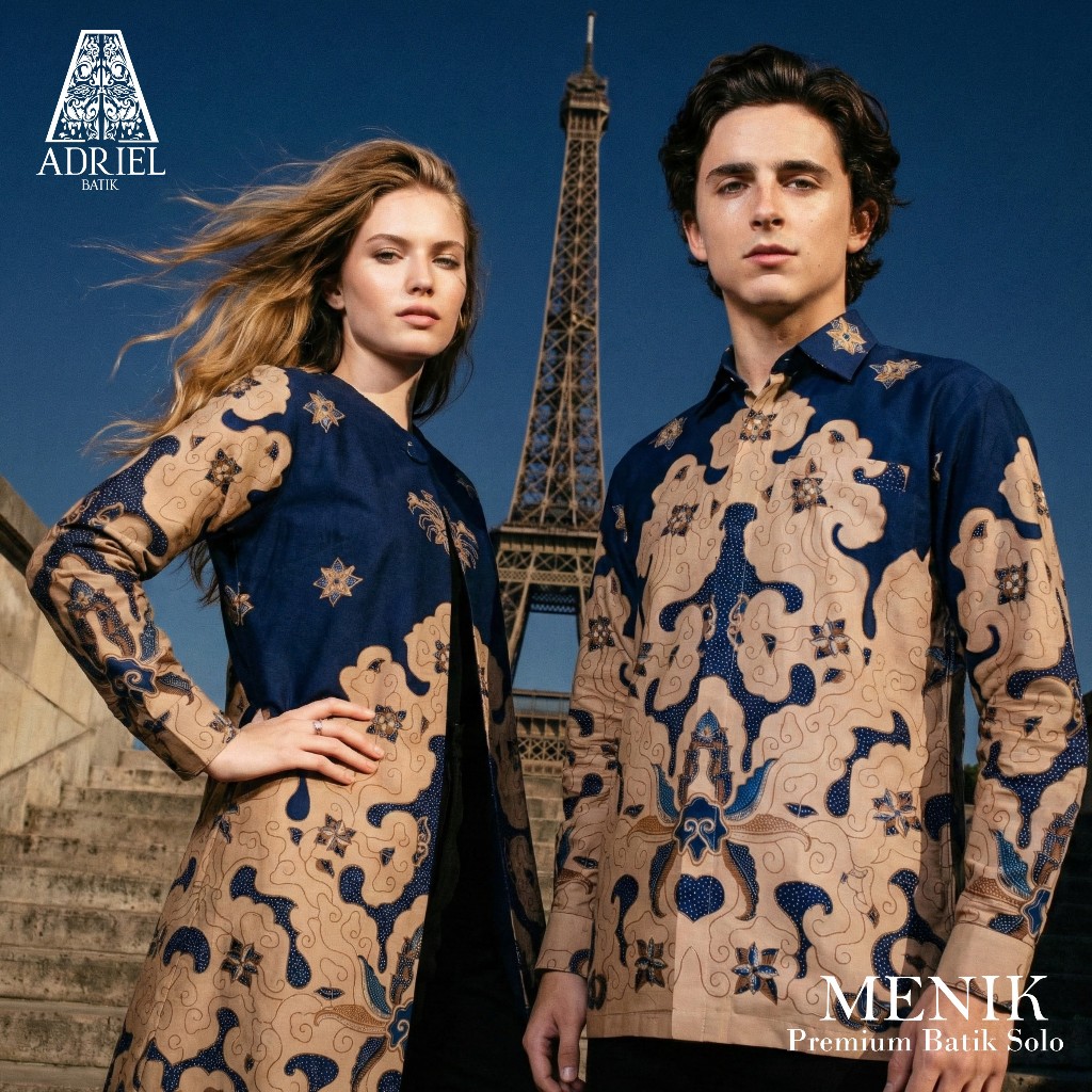 MENIK BATIK TULIS PREMIUM (Kemeja PRIA / Outer WANITA) - Kemeja Outer Batik Premium Solo Lengan Panj