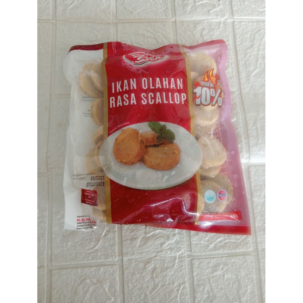 Pak Den Scallop 500 gr