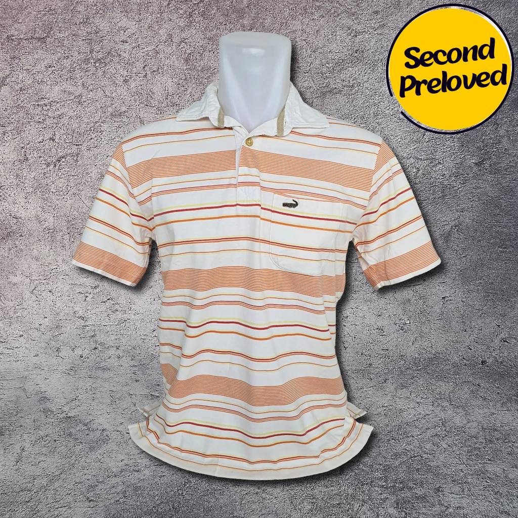 Baju Kaos Polo CROCODILE - Size S / Lebar 50 cm - Original - Second