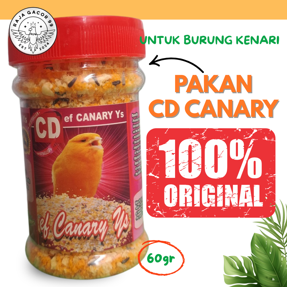 CD EF CANARY Ys Pakan burung Canary Untuk meningkatkan stamina dan imun