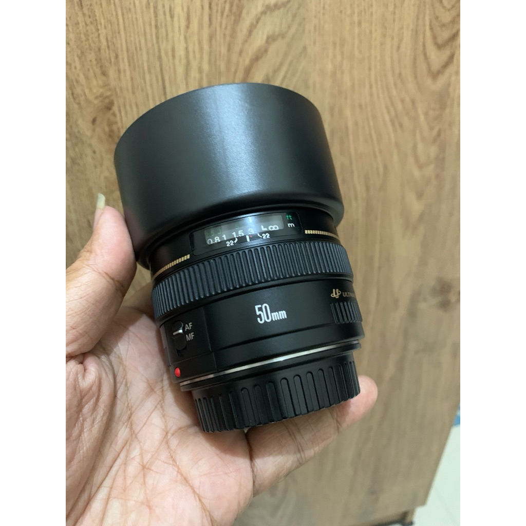 Lensa canon 50mm f1.4