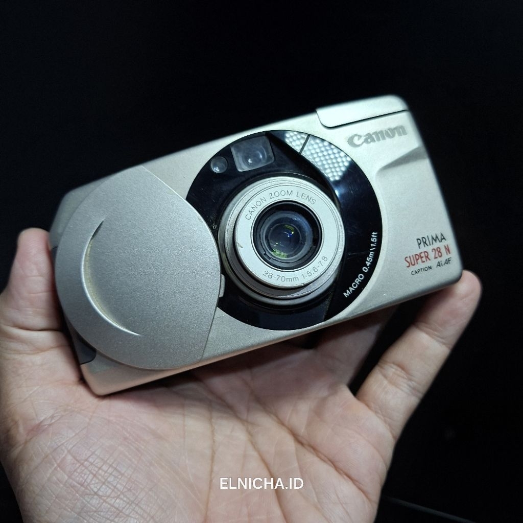 kamera jadul analog film canon prima super 28n