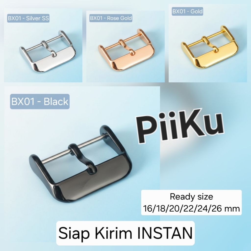 Buckle Jam 16mm 18mm 20mm 22mm 24mm 26mm BX01