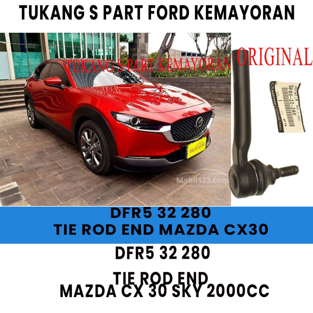 TIE ROD END MAZDA CX30 CX 30 CX-30 DFR532280 ORIGINAL MAZDA