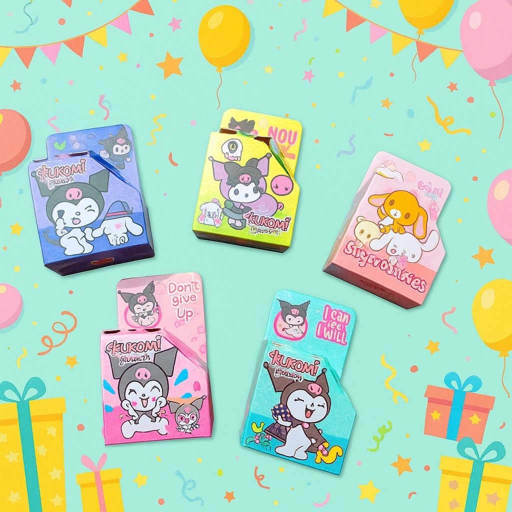 Stiker rolling box / stiker karakter / stiker lucu / stiker tempel viral