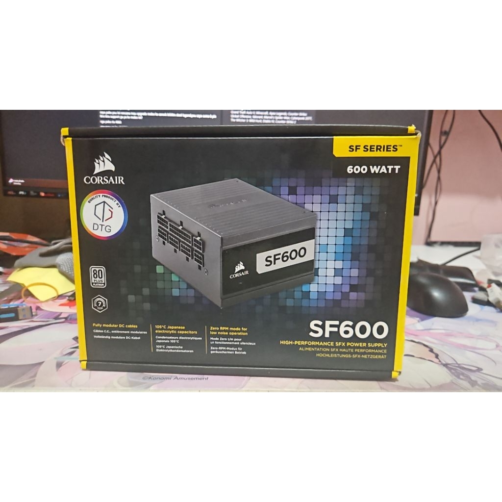 Corsair SF600 PSU PowerSupply SFX ITX