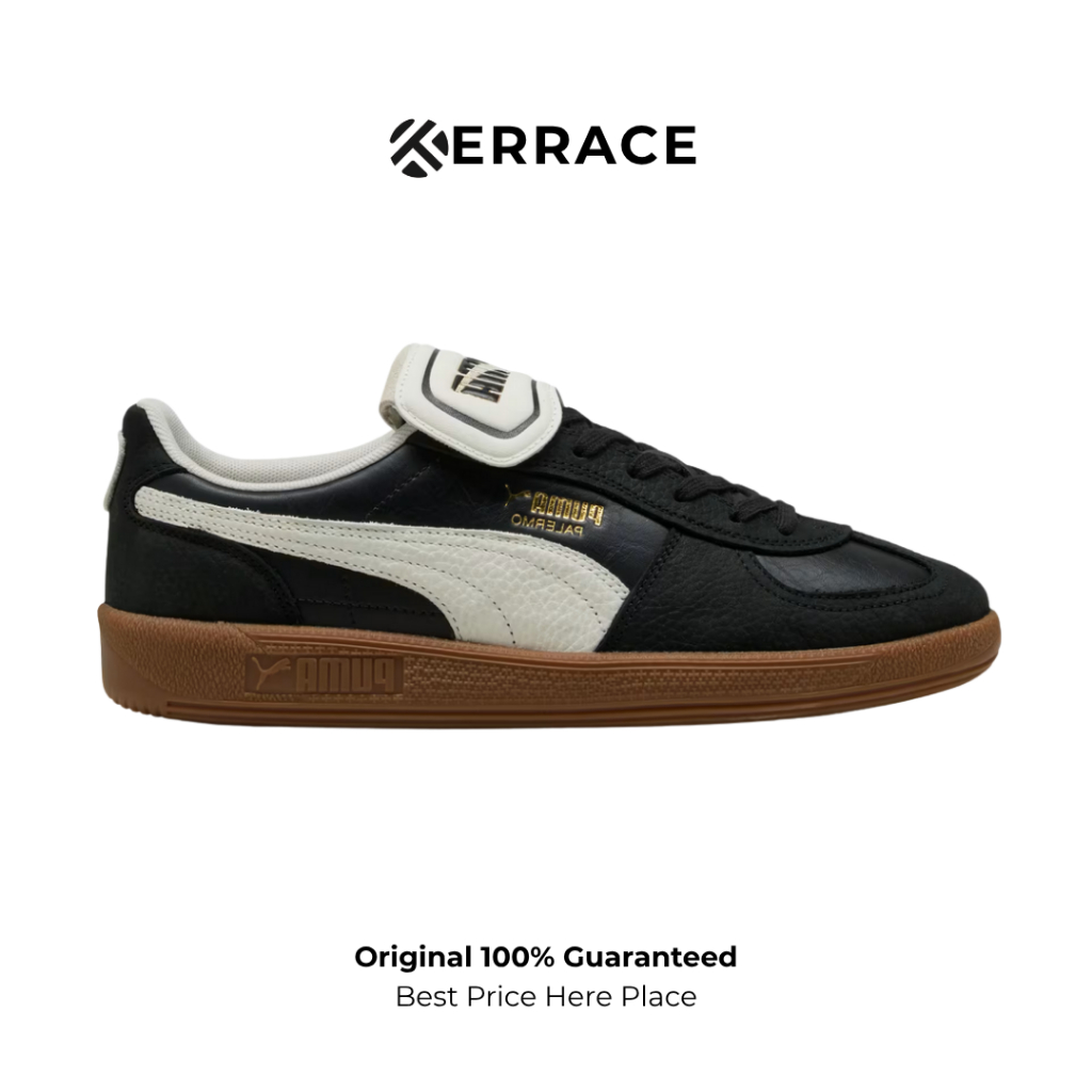 Sepatu Puma Palermo Moda Premium Black White ORIGINAL