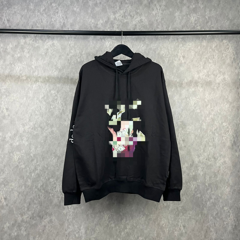 Hoodie AD'-3633 Kids Face Cotton Hoodie Jaket Hoodie Pria & Wanita Unisex ADEL'-3633 Kids Face Bahan