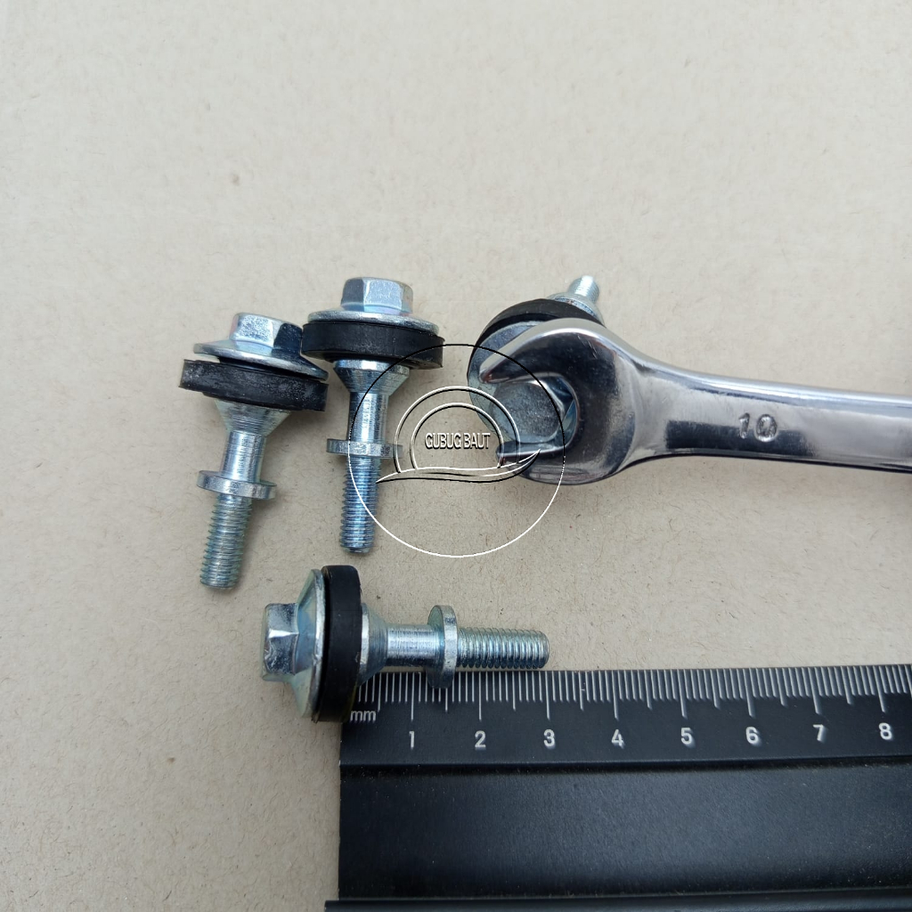 BAUT HEAD HONDA BEAT VARIO SCOOPY SPACY BLADE CBR SILINDER CYLINDET KEPALA KUNCI 10 ULIR DRAT BAUD 1