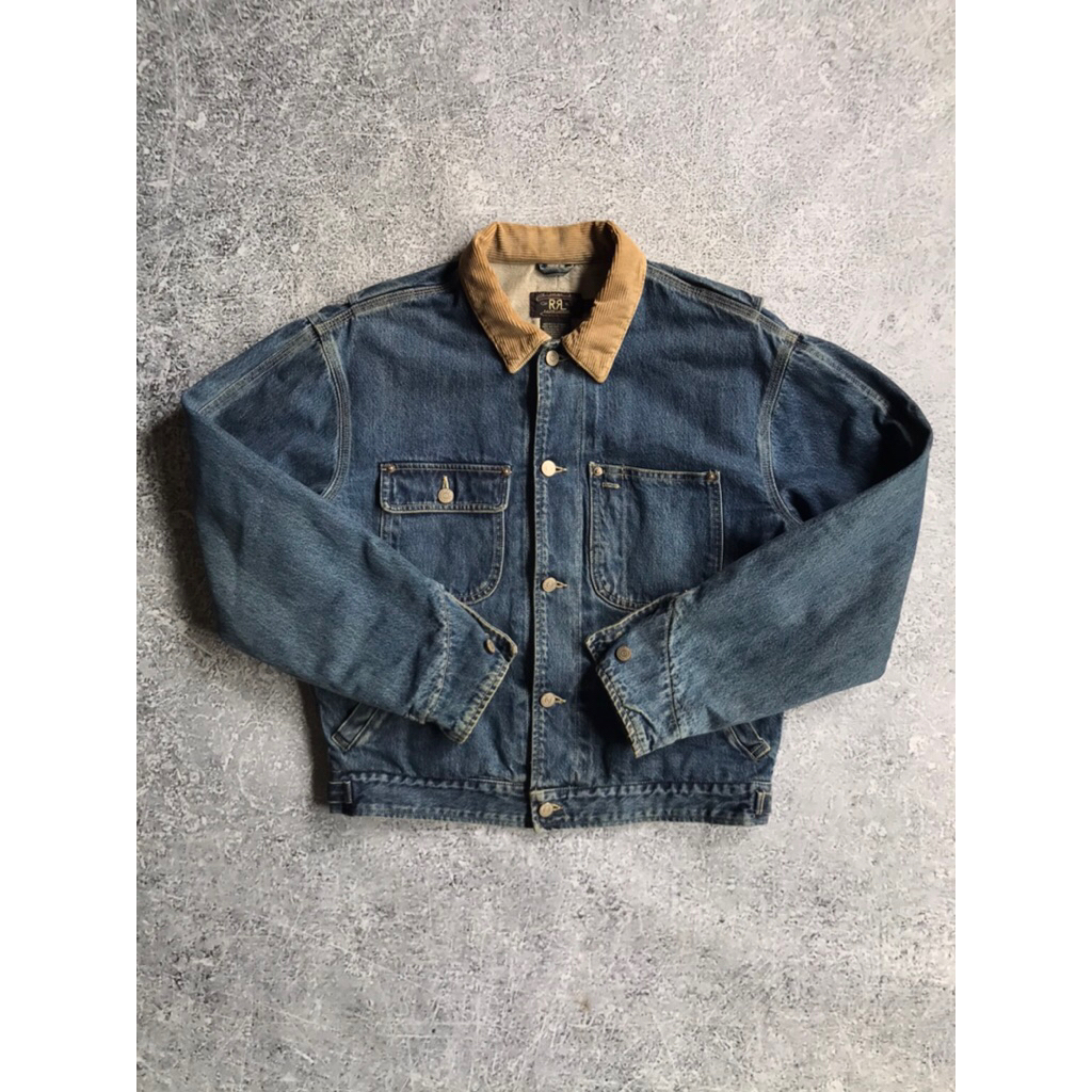 VINTAGE DOUBLE RL DENIM JACKET