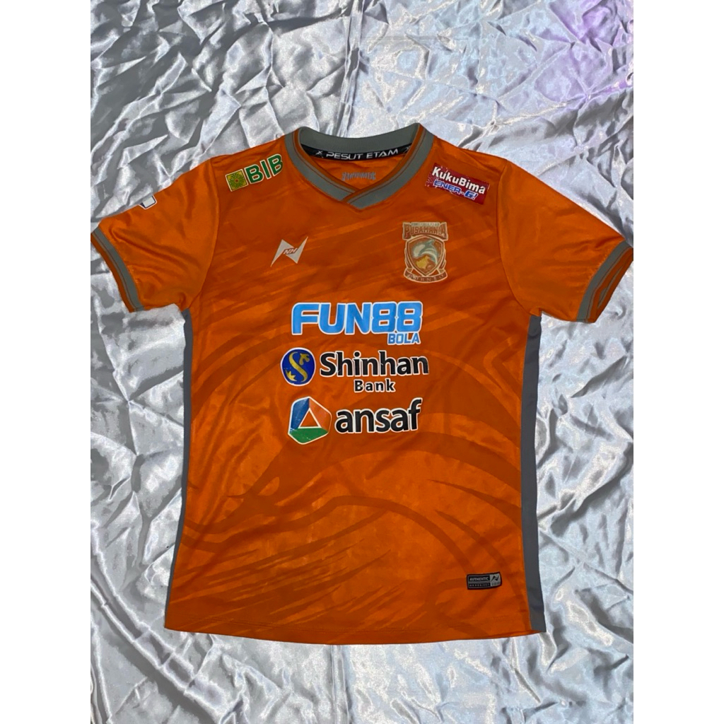Jersey Home Pusamania Borneo FC “Renan Silva #10” Player issue Shopee Liga 1 2019n