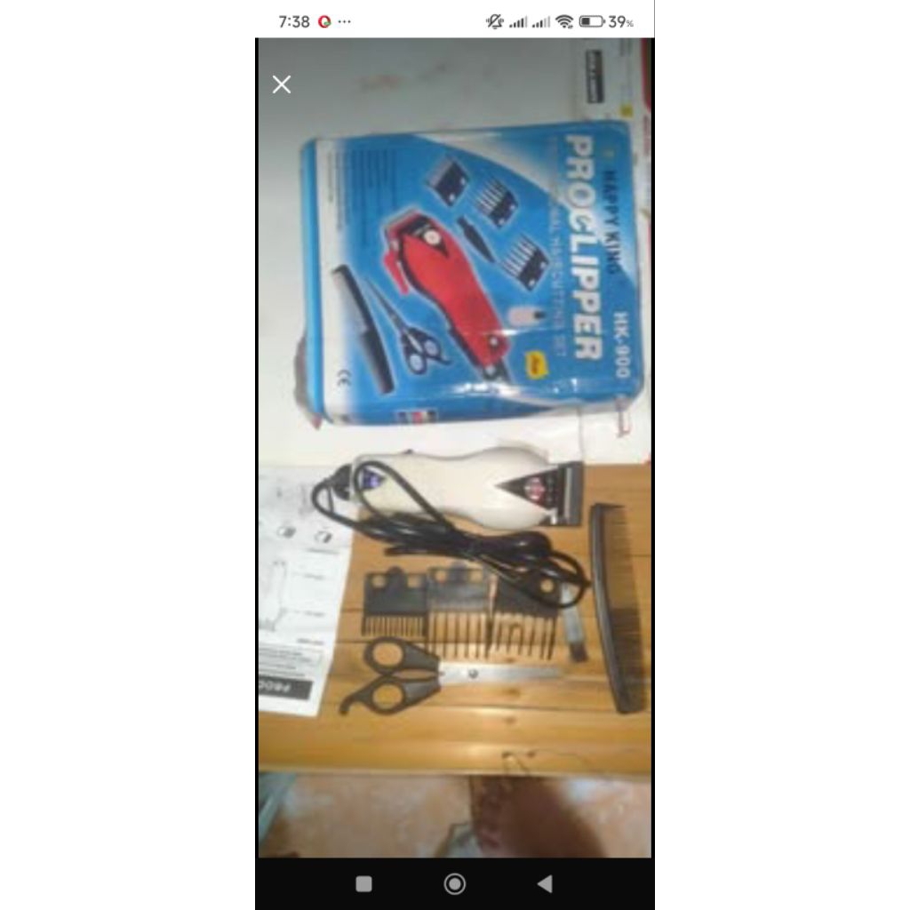 HAIR CLIPPER HAPPY KING