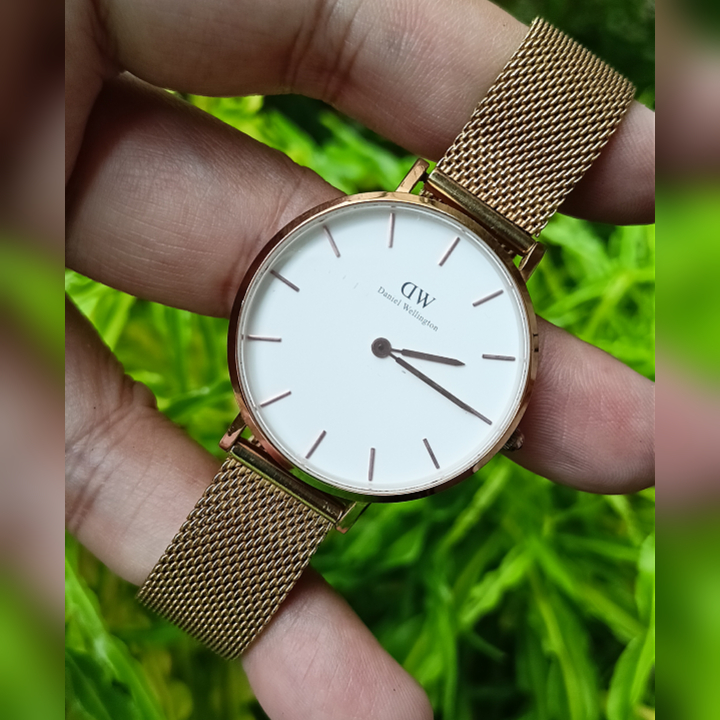 DANIEL WELLINGTON Classic B32R1 White Gold Original Second | Jam Tangan Wanita Preloved