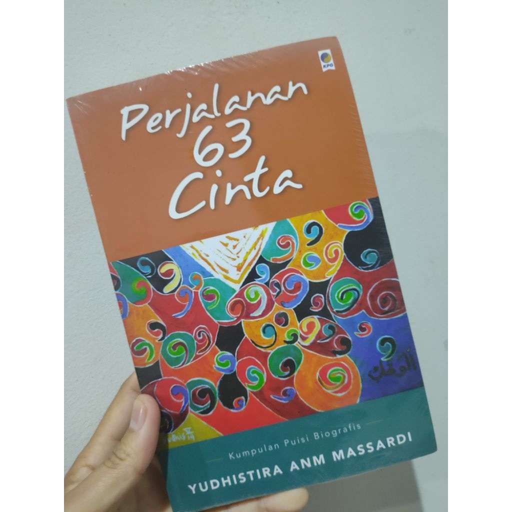 Buku puisi Yudhistira ANM Massardi/puisi Perjalanan 63 cinta/kumpulan puisi biografis Yudhistira ANM