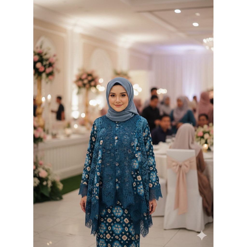 Setelan Rok jumputan Palembang