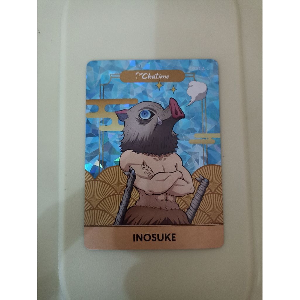 CHATIME X DEMON SLAYER COLLECTIBLE CARD II KARTU KOLEKSI DEMON SLAYER CHATIME