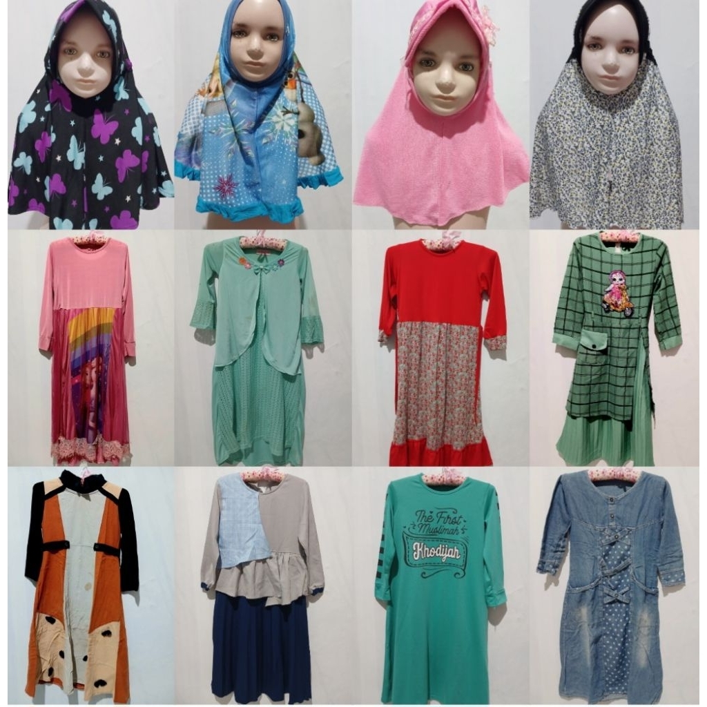 PRELOVED GAMIS ANAK / GAMIS HARIAN