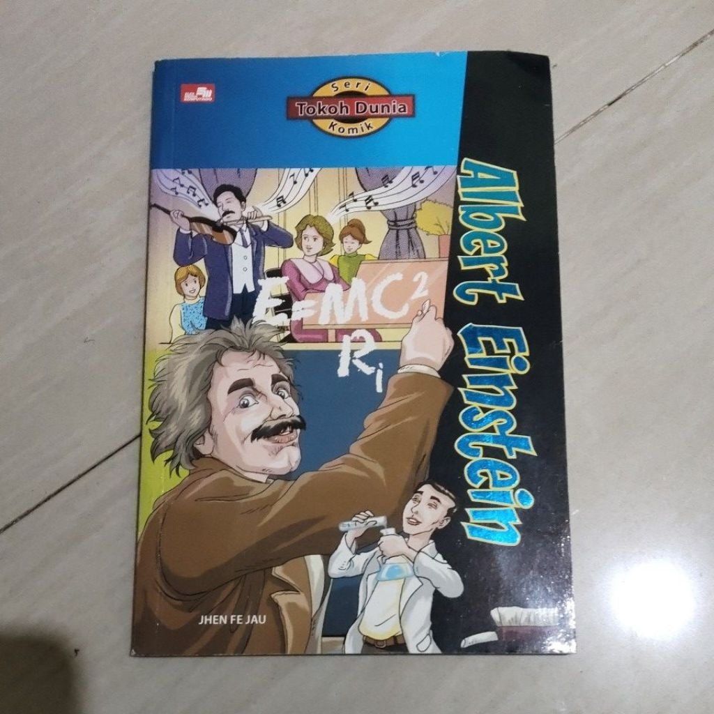 KOMIK ORI KOMIK SERI TOKOH DUNIA ALBERT EINSTEIN PENERBIT ELEX MEDIA KOMPUTINDO