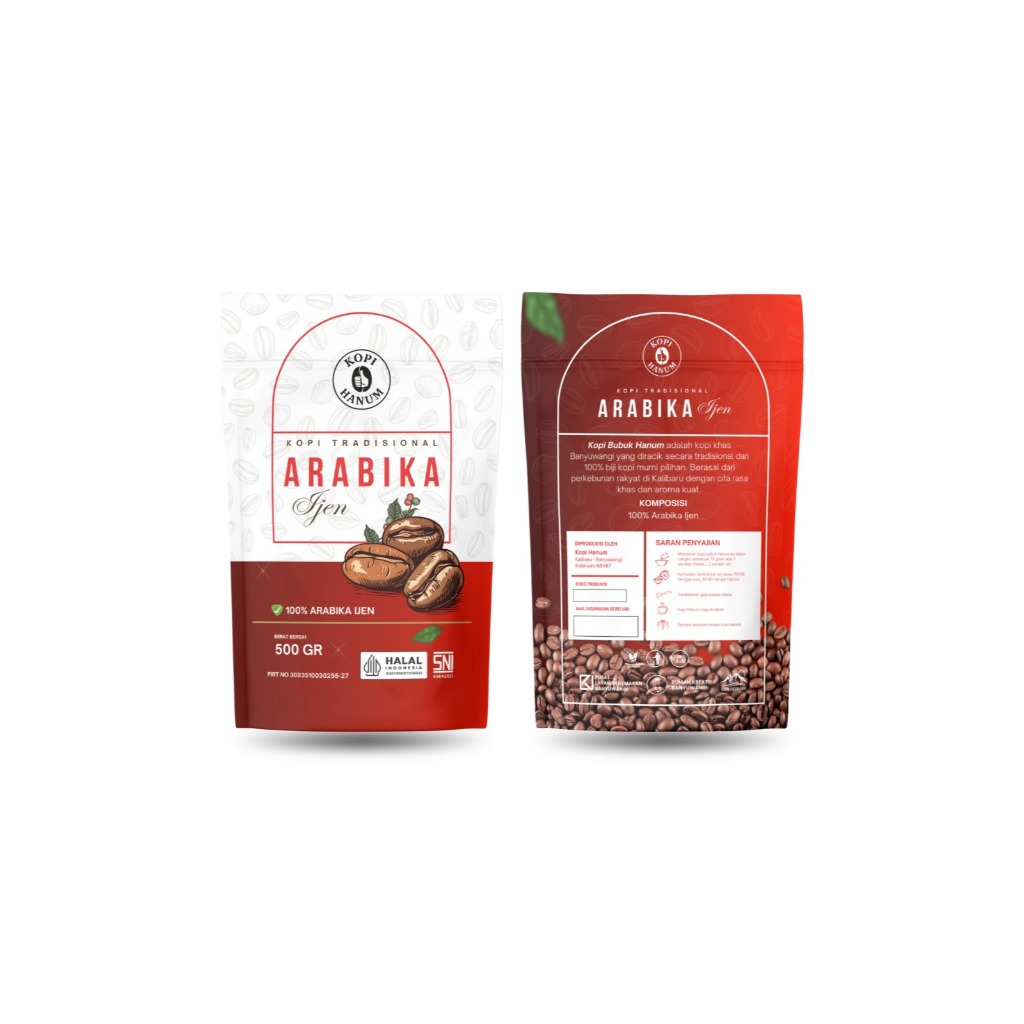 Hanum Arabika Ijen | Arabica Java Ijen Raung | 100Gr Fine Coffee