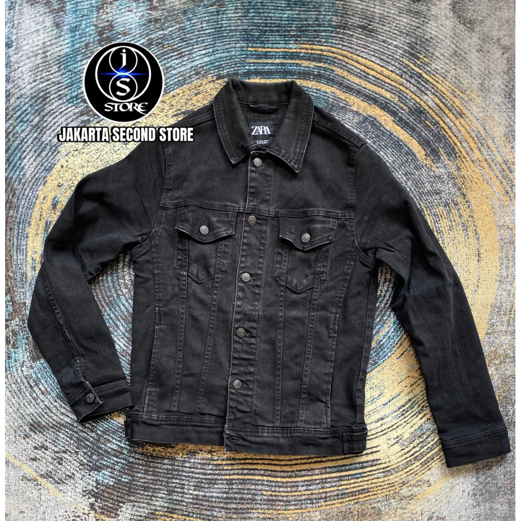 Jaket Denim Zara Man Collection