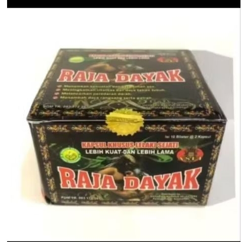 RAJANYA DAYAK 10  SACHET ISI 2 KAPSUL