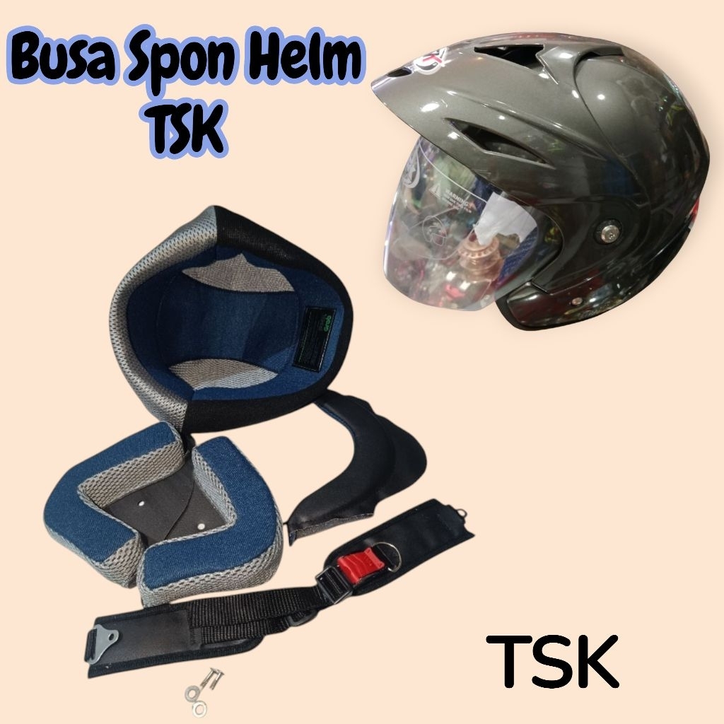 Busa Helm Fullset Spon Helm TSK KBR JP 5 JP 7 JP 8 JP 13 JP 15 Spon Helm Standar Tsk Kbr Fullset + T