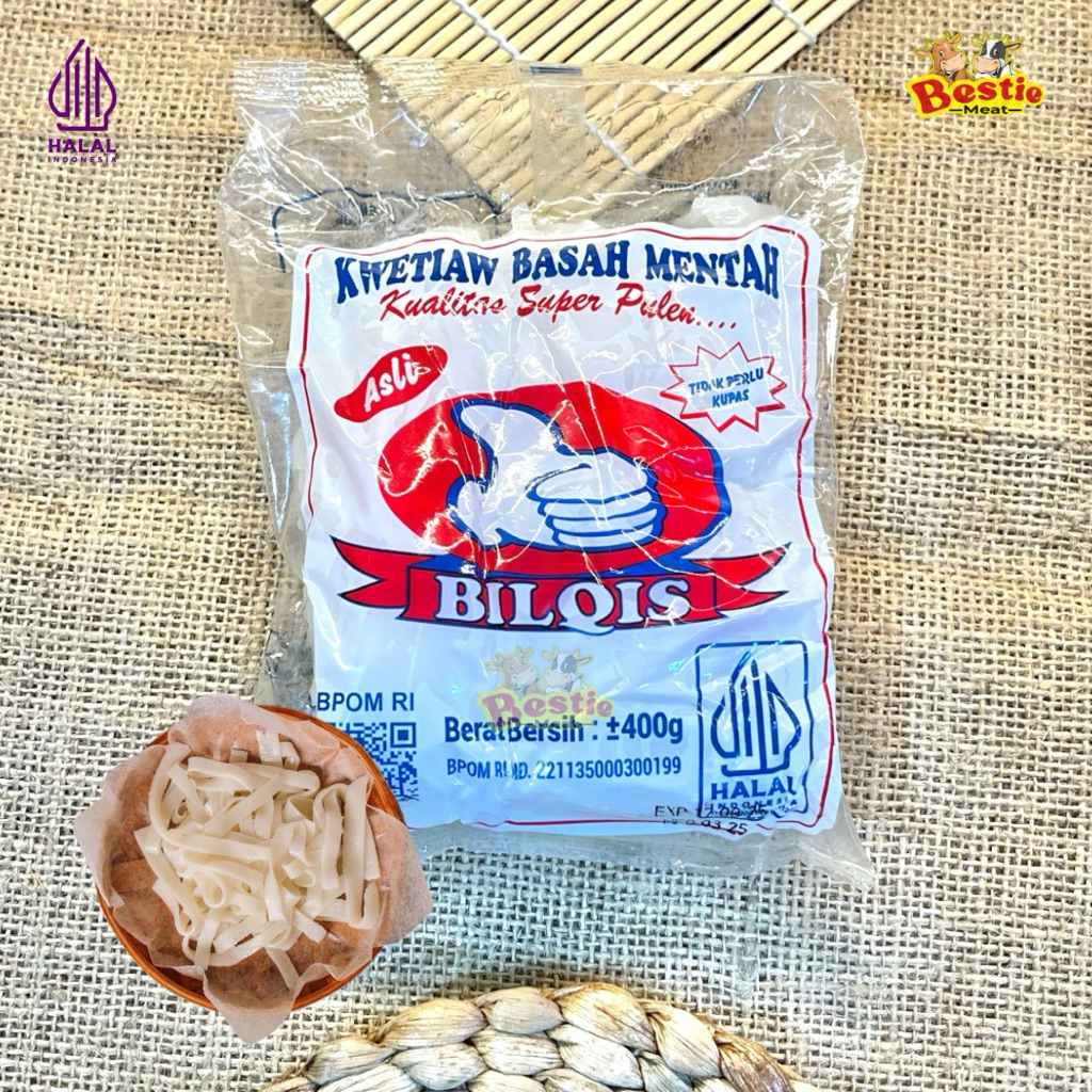 Bilqis Kwetiau Basah ±400gram