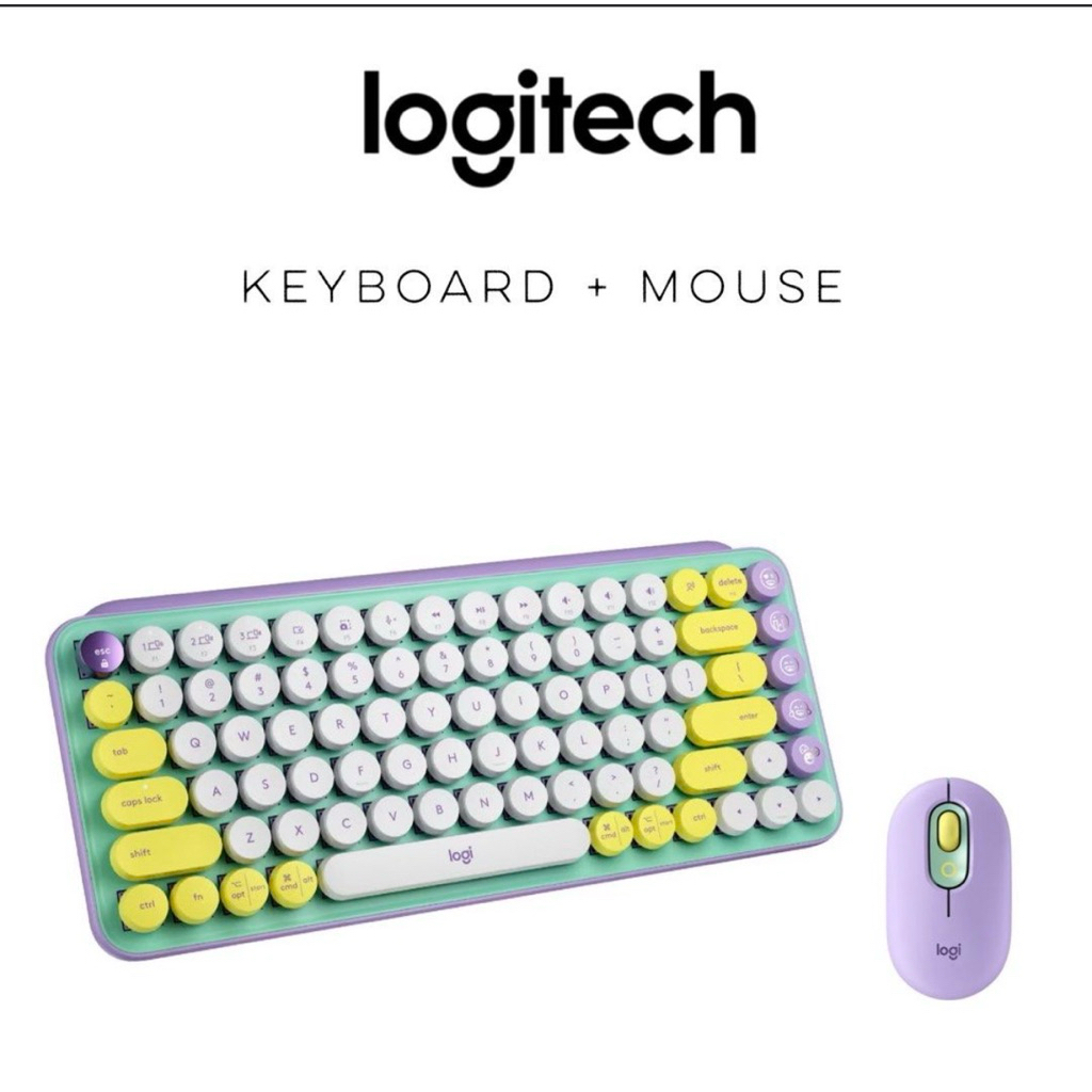 [1 Set] Logitech pop DayDream keyboard mouse original counter