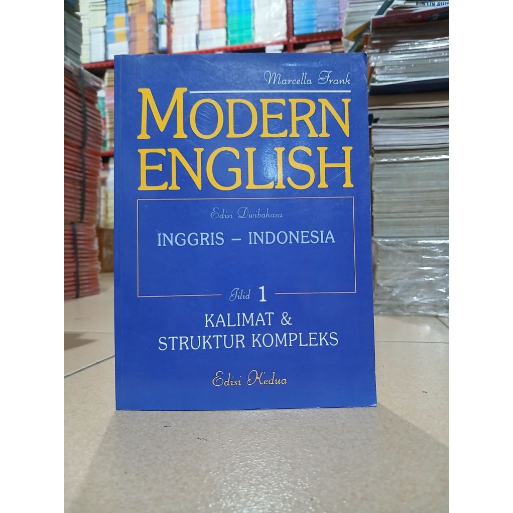BUKU MODERN ENGLISH (INGGRIS-INDONESIA) JILID 1